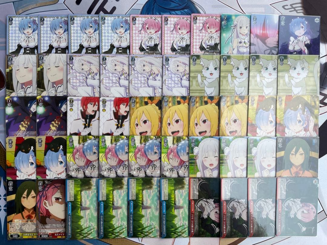 【引退】リゼロ 本扉デッキ ＋調整パーツ ヴァイス Re:ゼロ 青色髪のメイド 引退】リゼロ 本扉デッキ ＋調整パーツ ヴァイス Re:ゼロ 青色髪の