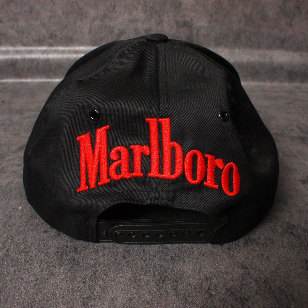 MARLBORO マルボロ キャップ ブラック - メルカリ
