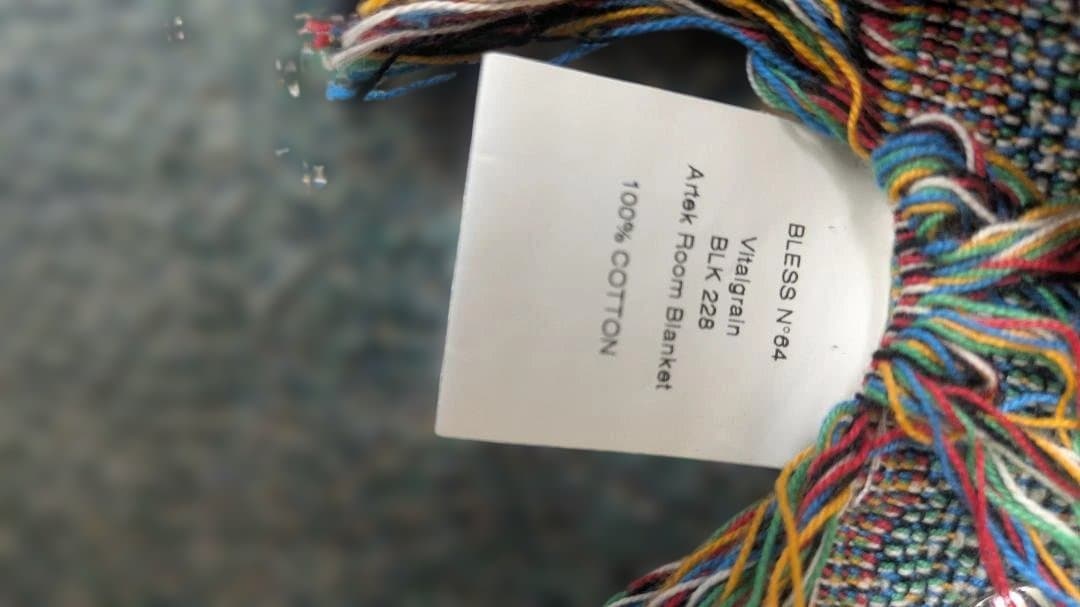 Bless Blanket no.64 ブレス ラグ - メルカリ