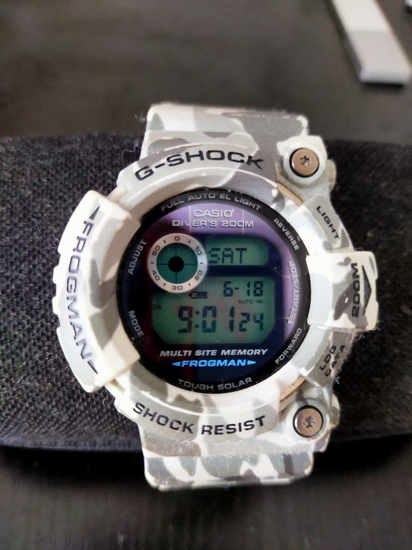G-SHOCK カシオ フロッグマン GW-200CF-7JF USED - メルカリ