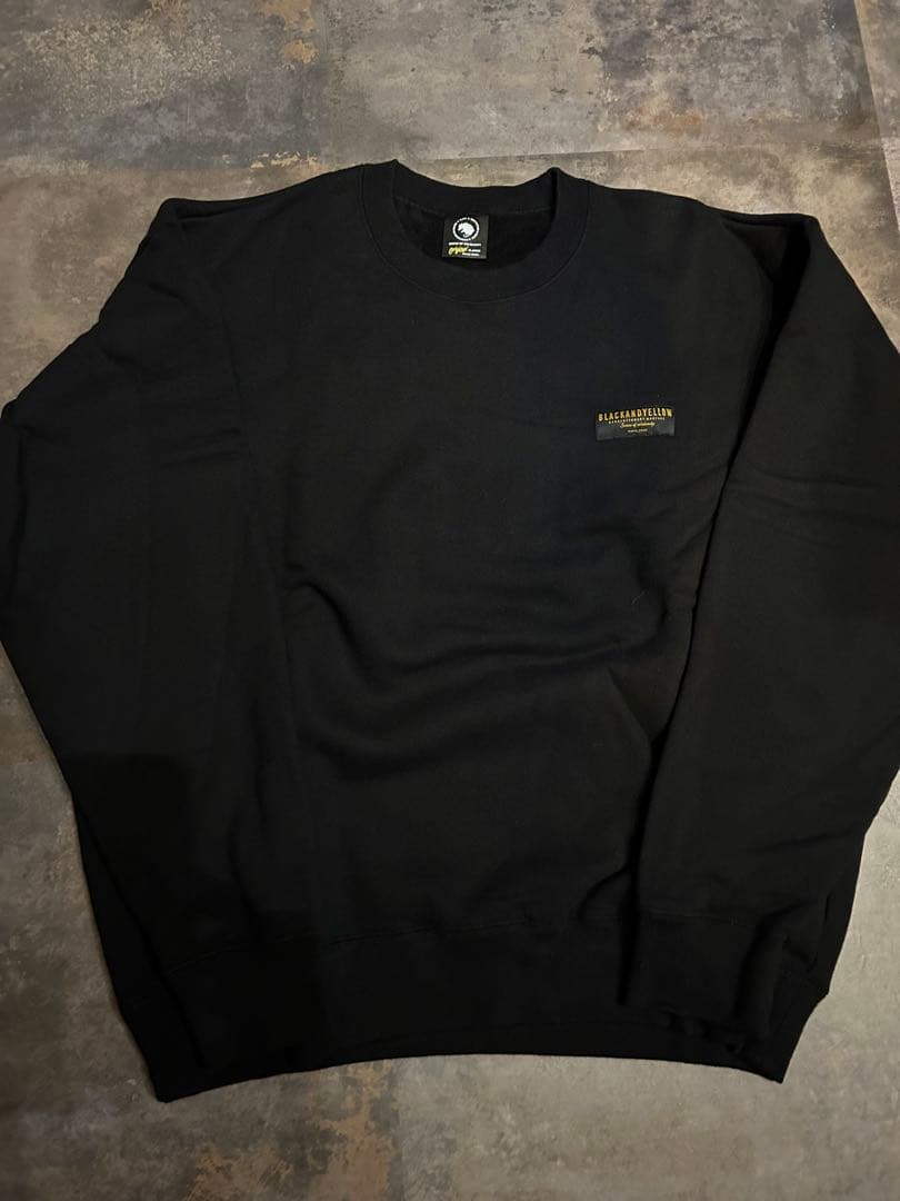 キムタク着 RATS クルーネックスウェット 即完売 新品 XL ブラック