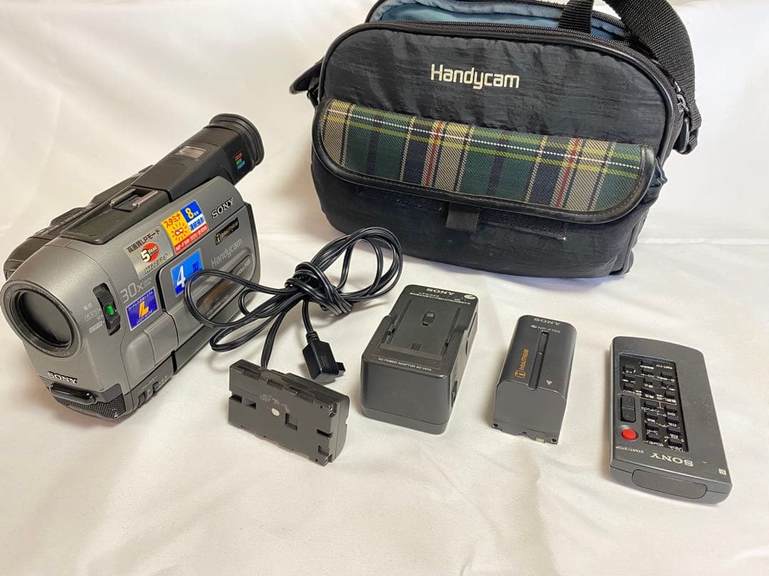 SONY 8mmビデオカメラ　再生確認済 Video8対応 Amazon | ソニー CCD-TRV80PK 8mmビデオカメラ(8mmビデオデッキ