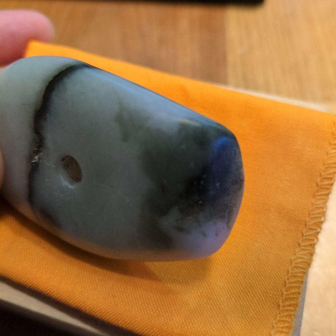 糸魚川産 翡翠 ヒスイ 祭器 斧形 1.18kg 天然石 希少 レア