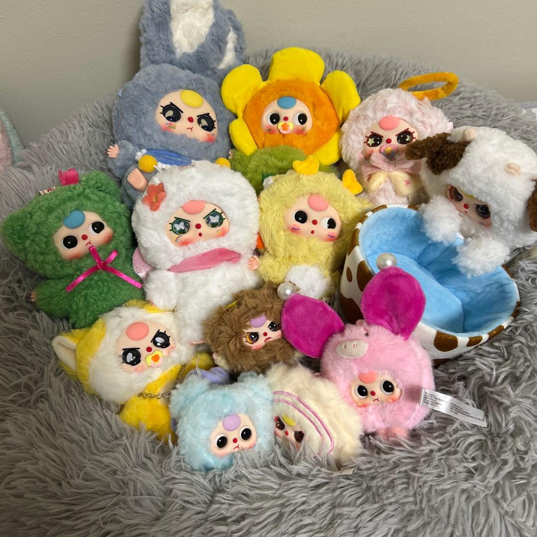 ベィビースリー12点セット ベビースリー・ワーサンスイ・ぬいぐるみ・ブラインドボックス｜十二支