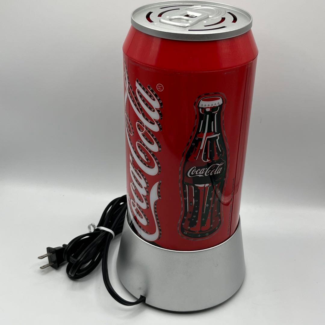 コカ•コーラ 缶型照明ランプ 回転 ROTATING LAMP - メルカリ