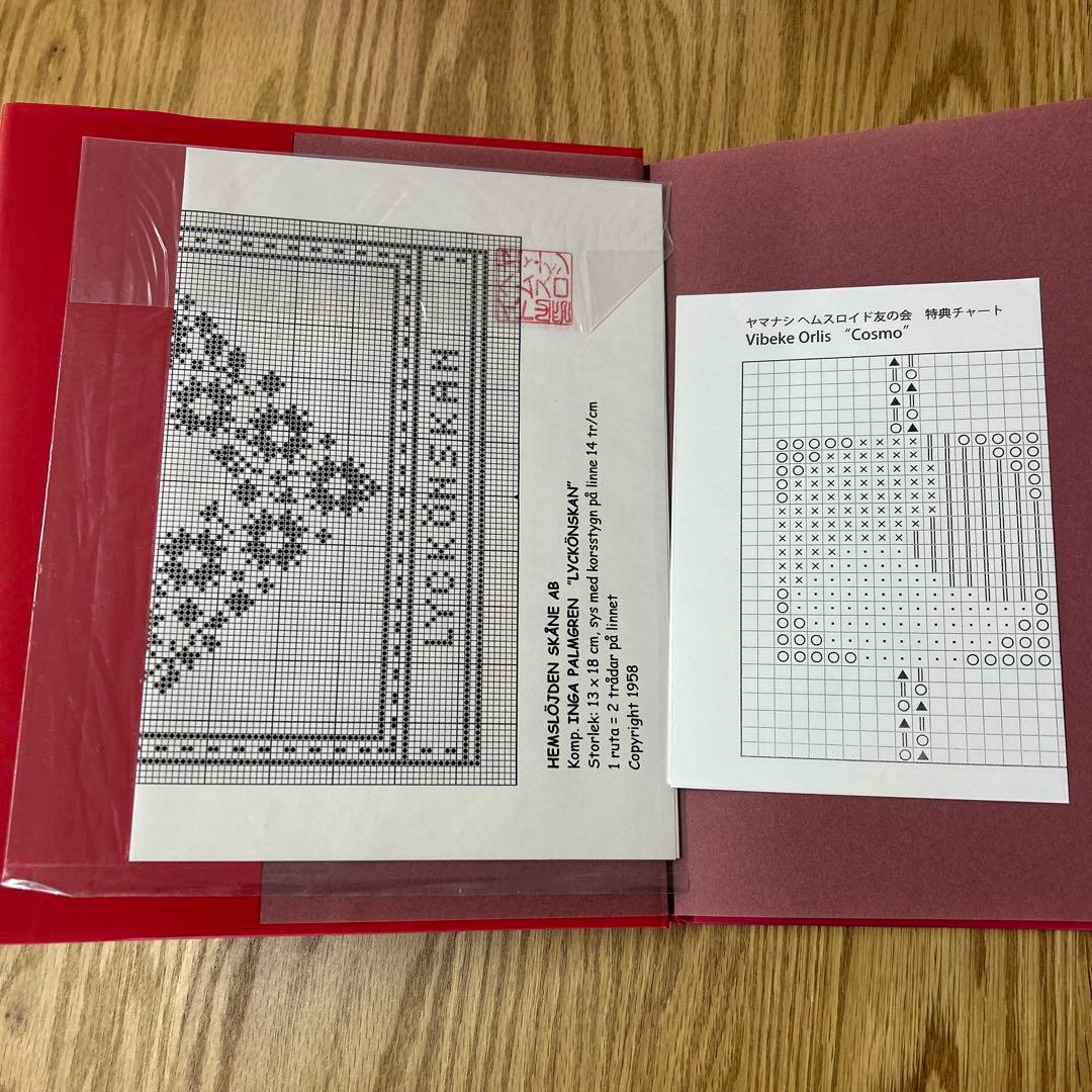 スウェーデンのクロスステッチ クリスマス・タペストリー ヤマナシ