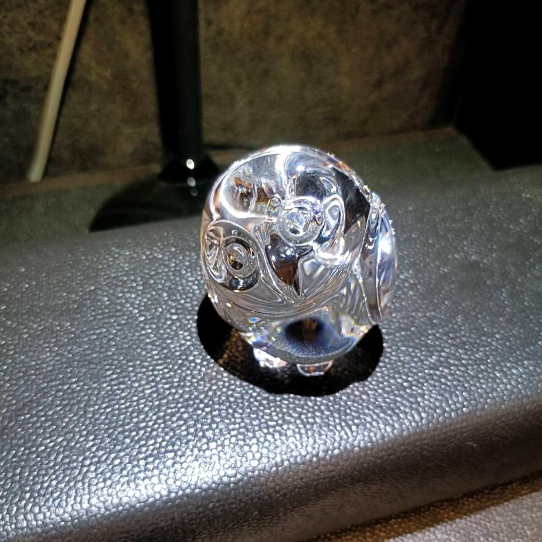 スチューベングラス【Steuben Galss】幸運の三羽セット - メルカリ