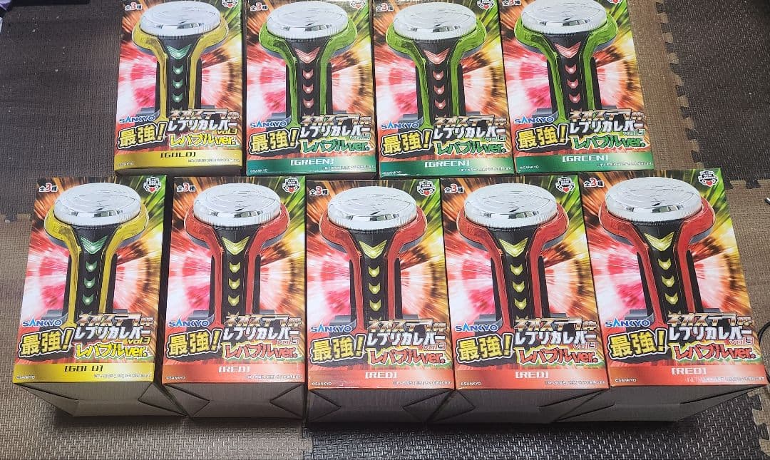 SANKYO、サミーレプリカレバー5種プッシュボタン2種クレイジーギア