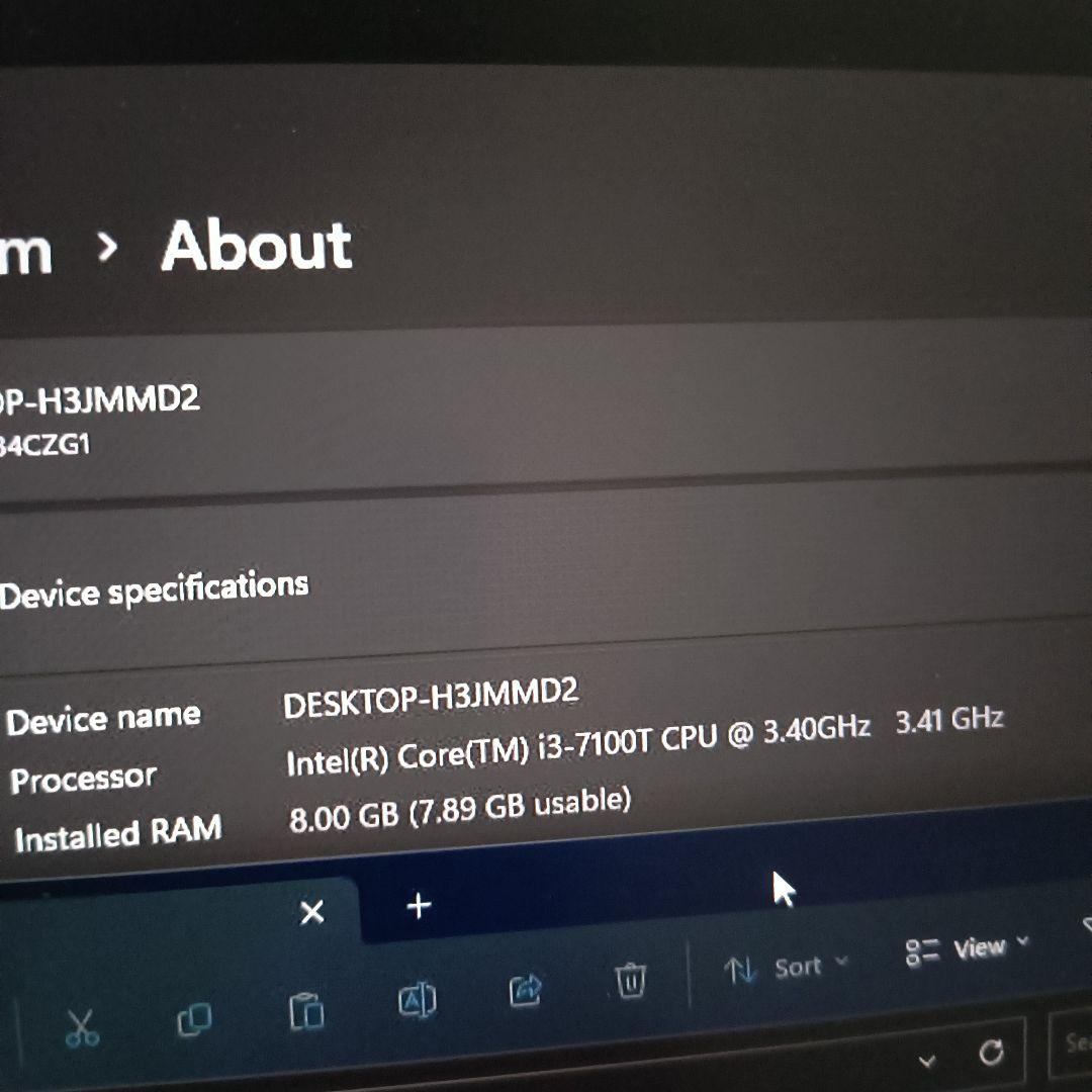 ツ*ル様 NEC Mini PC Mate i3 8GB/500GB HDD 省 - メルカリ