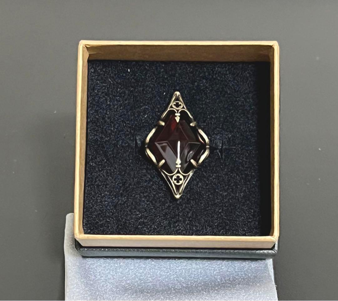 ツイステ ノーブルベルカレッジ魔法石風リング - メルカリ