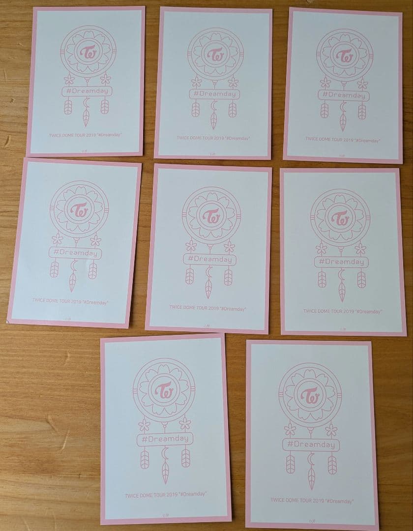 TWICE Dreamday グッズ ランダムトレカ8枚 - メルカリ