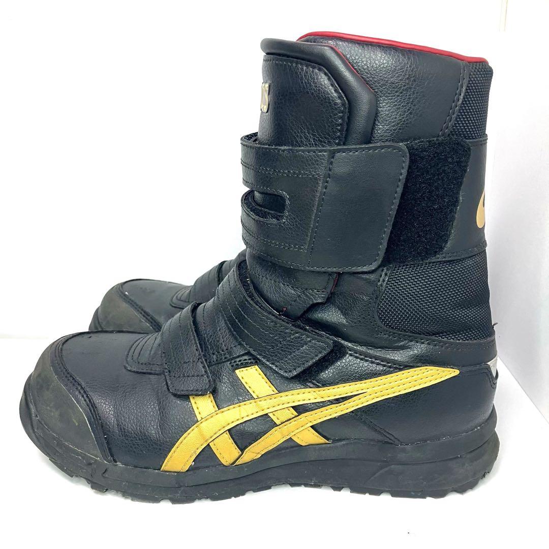 asics アシックス 安全靴 作業靴 ウィンジョブ FCP401 ブラック - メルカリ