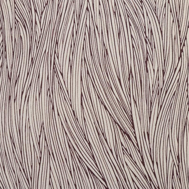 《タイガー★長尺■中形堰出し小紋■細やかフランス縞淡いベージュKY1-6》