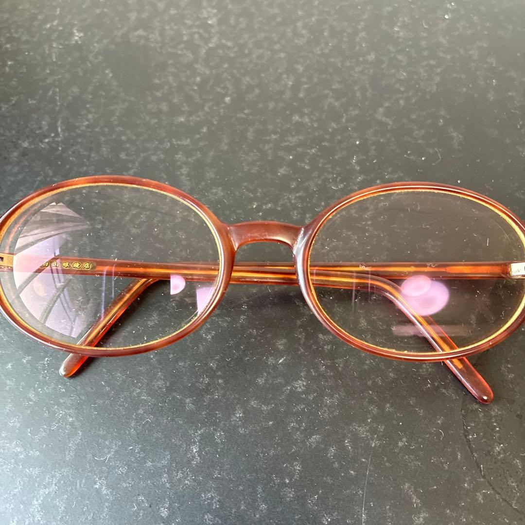 ブラウンオーバルフレームメガネ、白山眼鏡店 銀製一山|白山眼鏡店 – HAKUSAN MEGANE