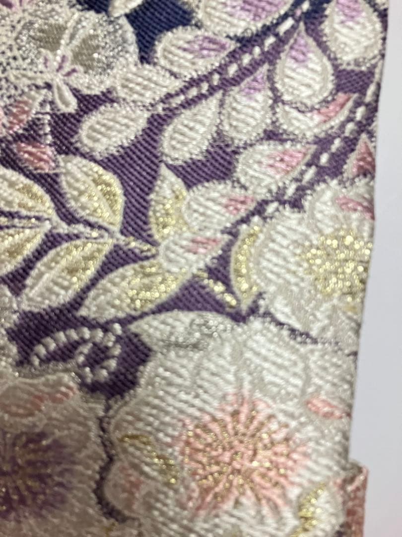 お仕立て上がり名古屋帯 新品未使用品 正絹 西陣織 No.363 - メルカリ