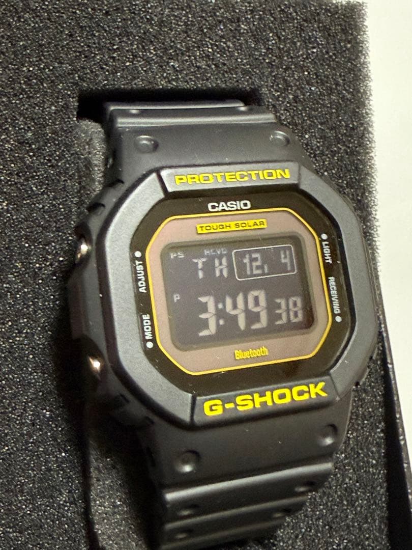 カシオ　G-SHOCK GW-B5600 電波ソーラー　Bluetooth 美品 CASIO G-SHOCK GW-B5600 2WAY MIP GW-BX5600-1A1JF Bluetooth 2025 New