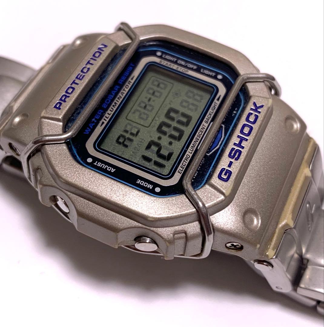 美品】値下げ中☆G-SHOCK カシオ DW-5000 スクリューバック - メルカリ