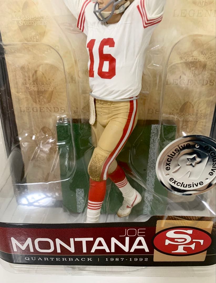 Mcfarlane マクファーレン NFLフィギュア ジョー・モンタナ 限定