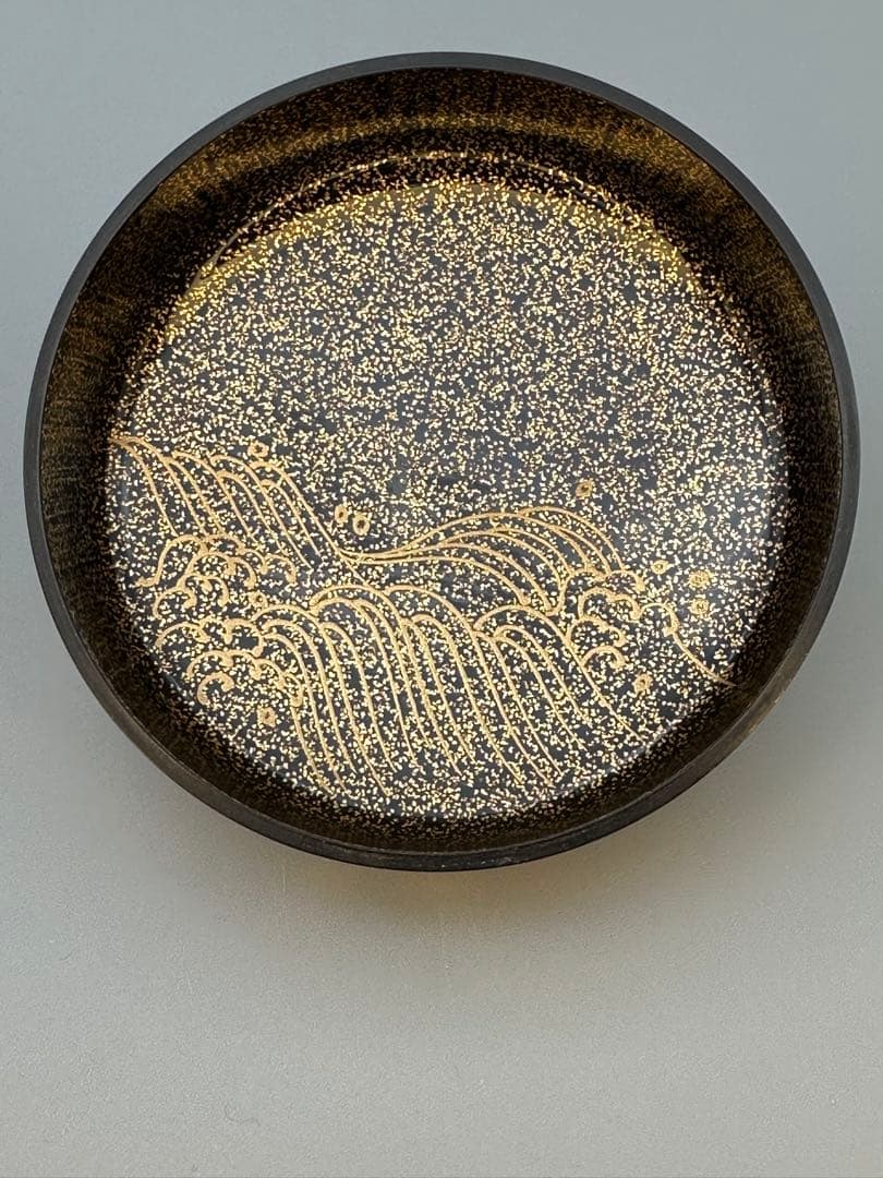 茶道具 棗 一后一兆 松波蒔絵