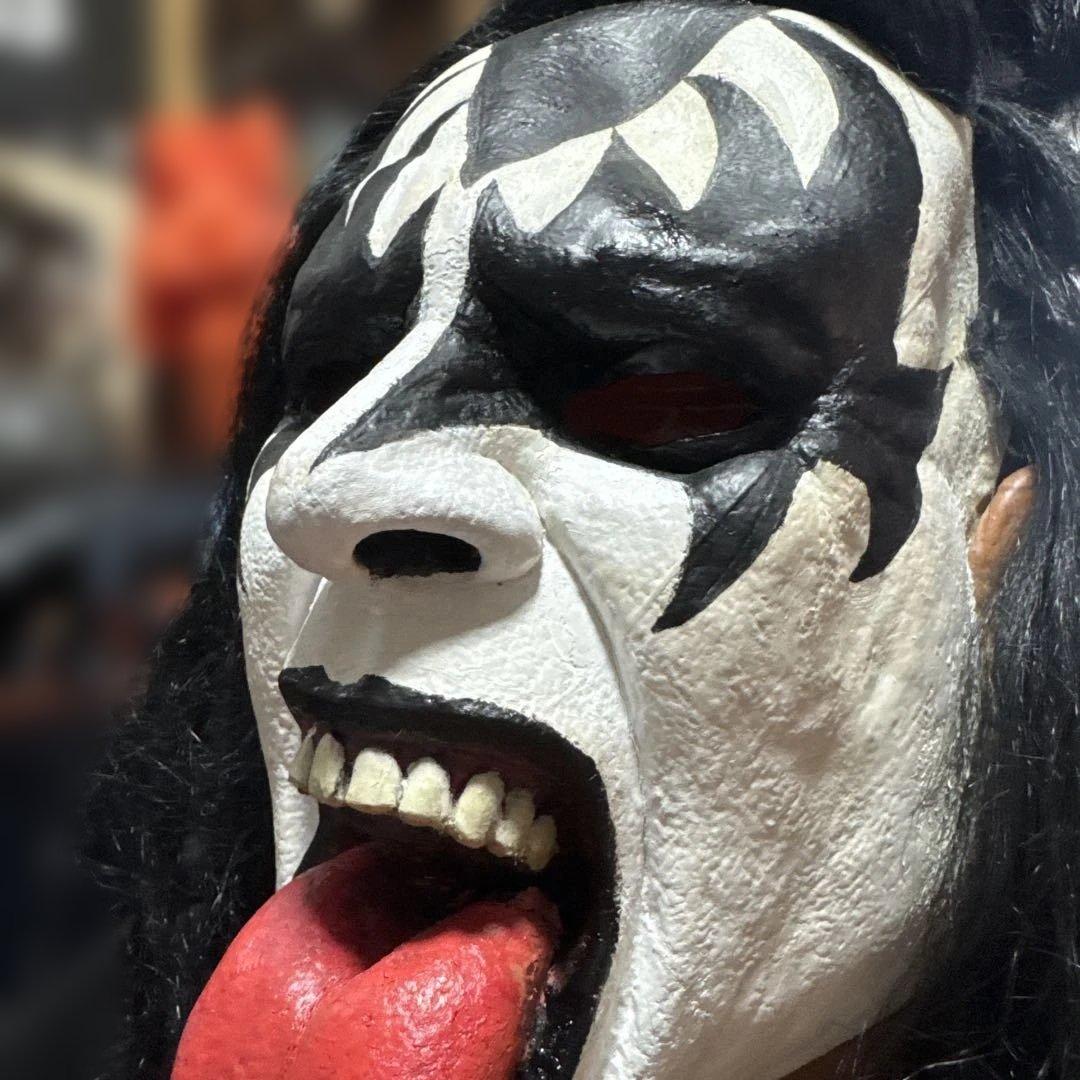 激レア】KISS ジーンシモンズ ラバーマスク デッドストック品