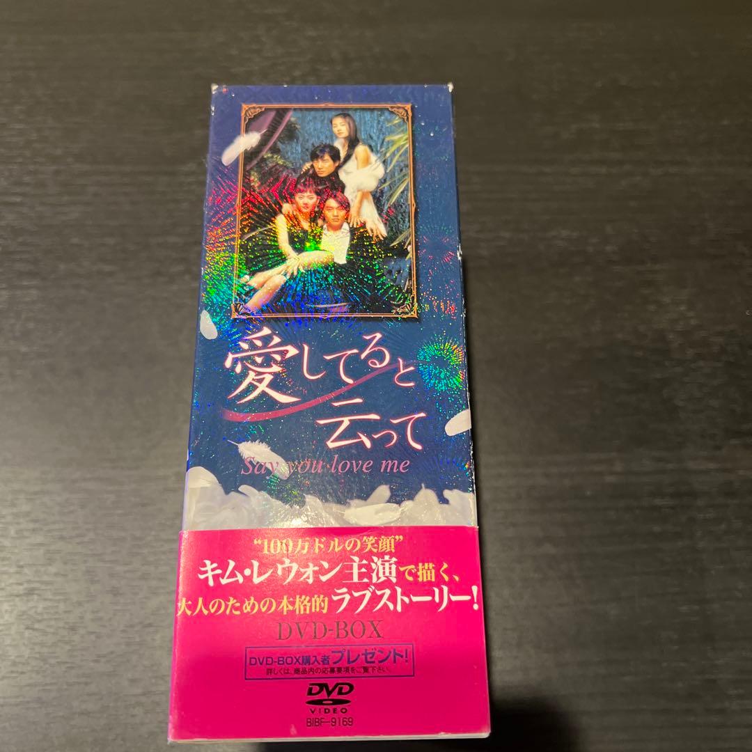 入手困難！愛してると云って DVD-BOX〈5枚組〉