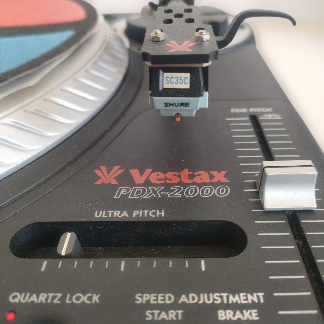 ターンテーブル Vestax PDX-2000 2台 DJ レコードプレイヤー