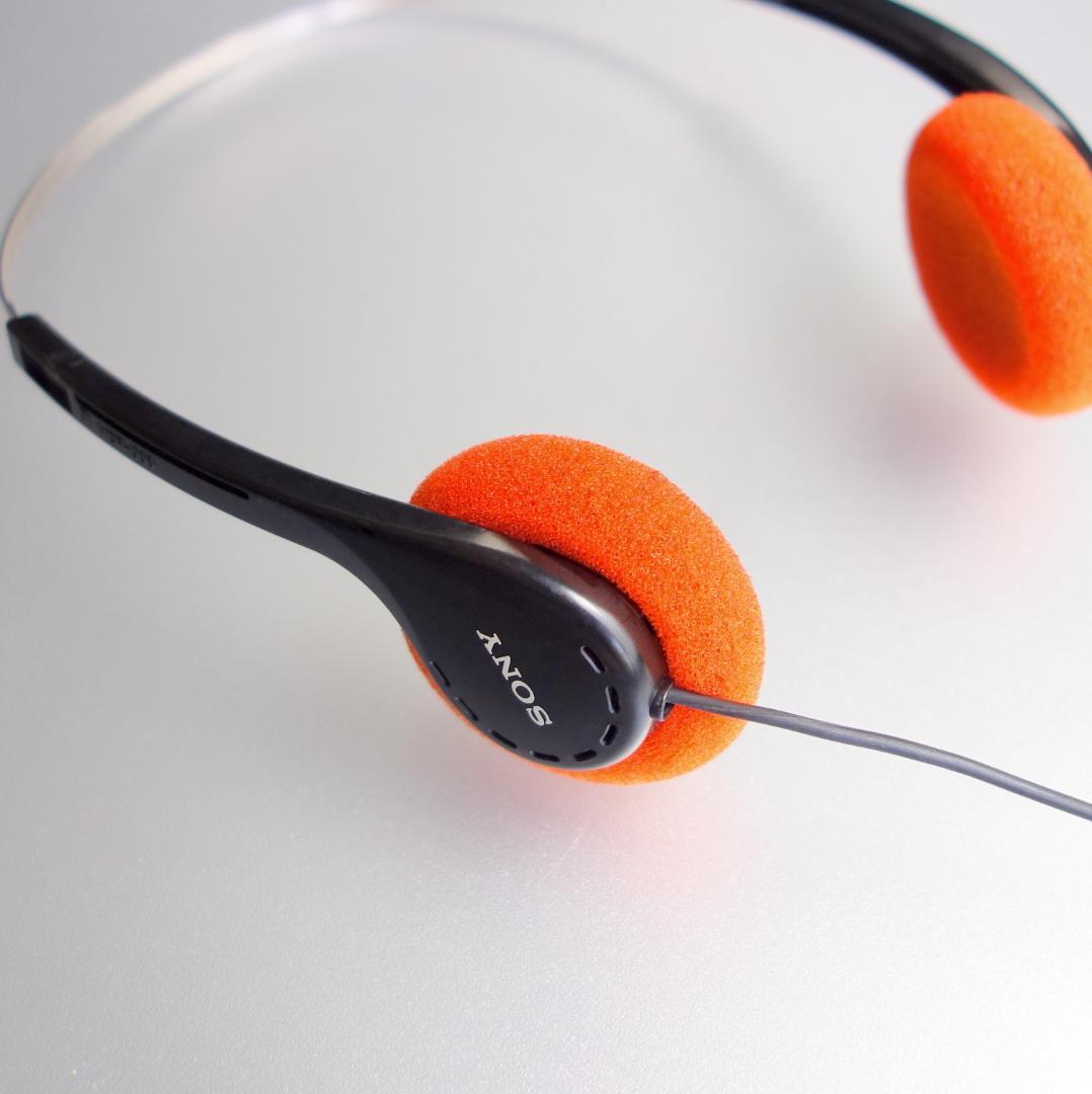 整備品】MDR-006 ソニー ウォークマン用 ヘッドホン レトロ