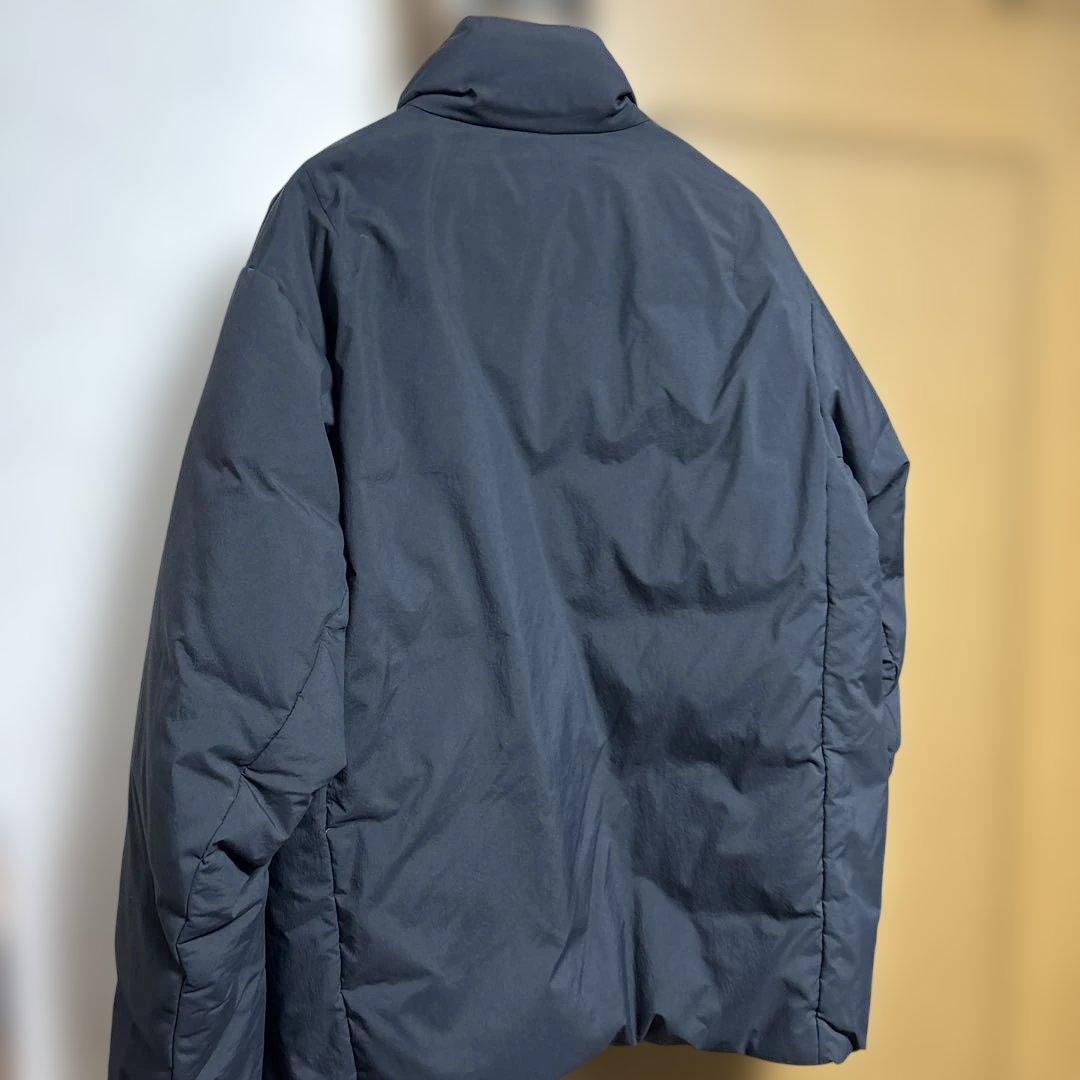 小松マテーレ ナイロン スタンド アライドダウンジャケット ブラック L