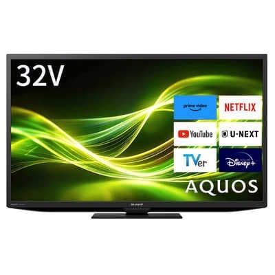 シャープアクオス　32型スマートテレビ　(2024年12月発売モデル)新品未開封 AQUOS シャープ 32V型 液晶テレビ アクオス DEライン 2T-C32DE-B