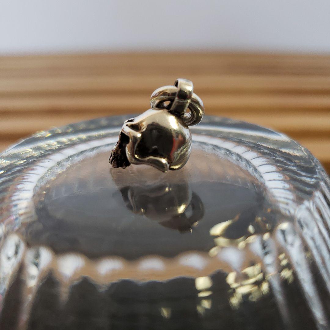 THIRTEEN DESIGNS スカル ペンダント チャーム ネックレス - メルカリ