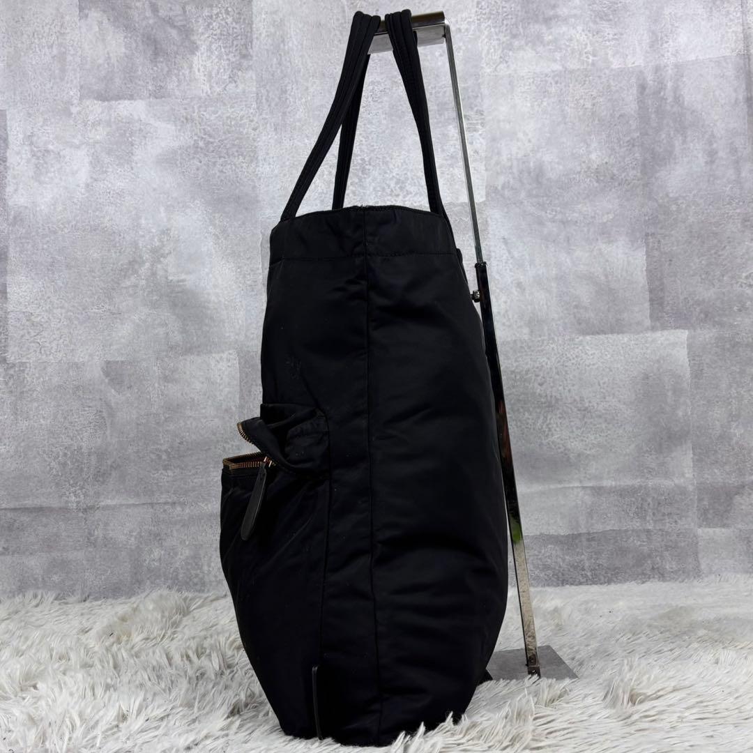 極美品 アニヤハインドマーチ ナイロン アイズ ファスナー ブラック 黒