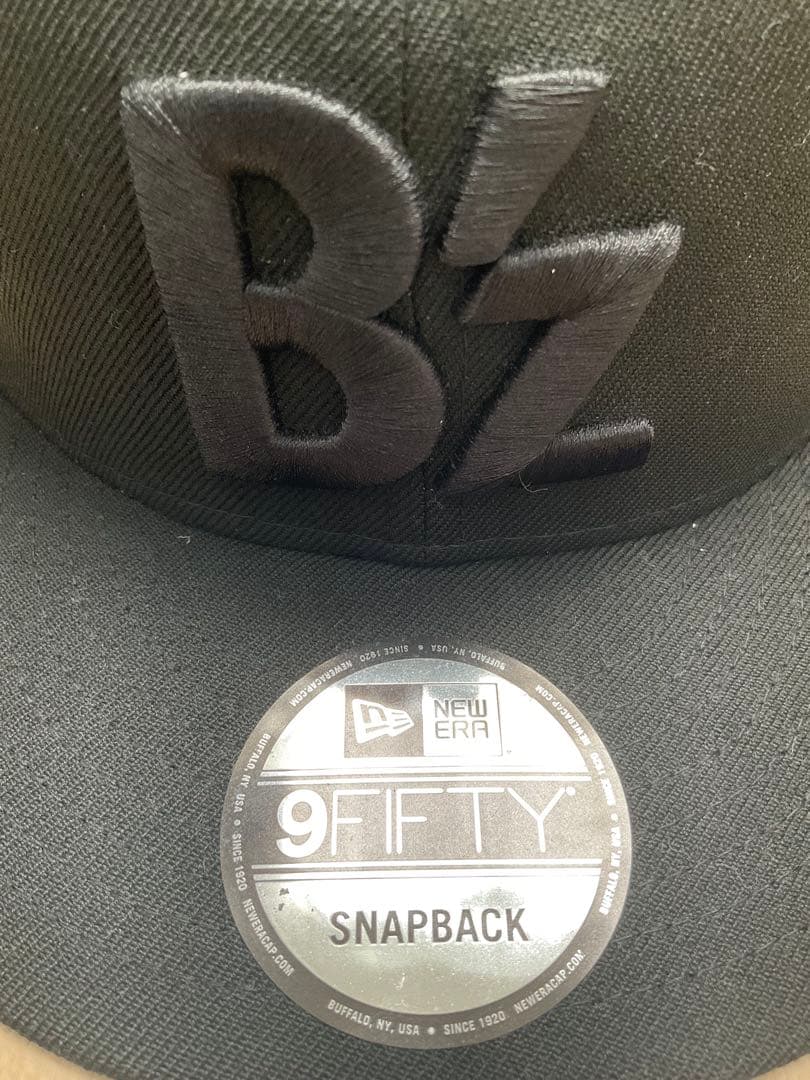 B'z ニューエラ NEW ERA コラボキャップ 黒 - メルカリ