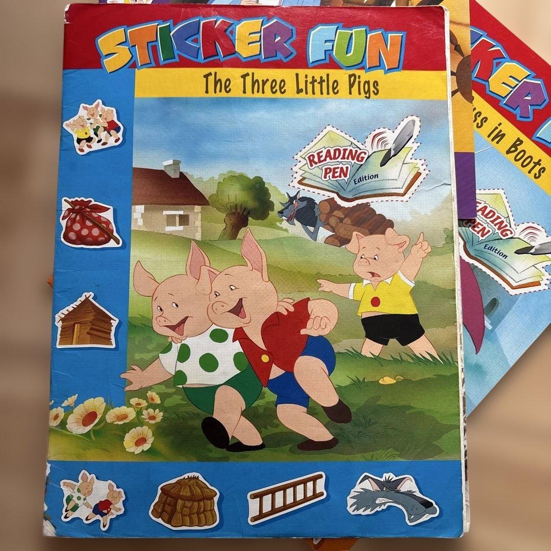 多言語学習教材 英語教材 スティッカーファンブック＆オーディオCD