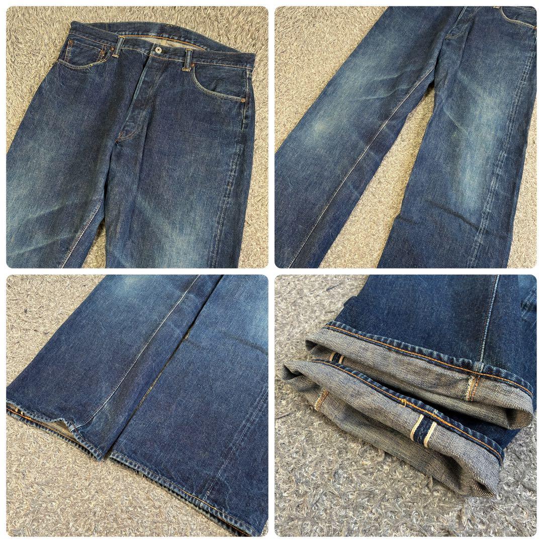 希少サイズ】WAREHOUSE 1000XX DSB セルビッチデニム W40 - メルカリ