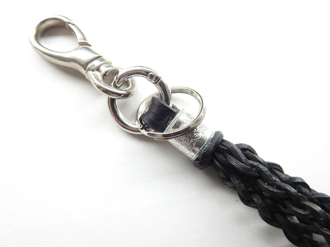 ⑥タッセルレザーフリンジしっぼキーホルダーキャリーヤマダ風 - メルカリ