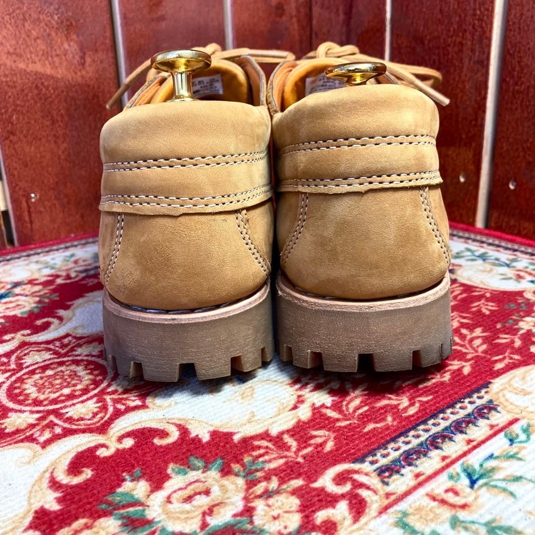 [美品]timberland 3eye モカシン　キャメル　27.5cm