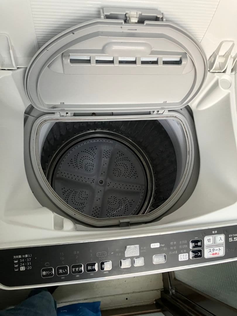 一人暮らし用向け★シャープ2021年製　乾燥機付き洗濯機　5.5kg