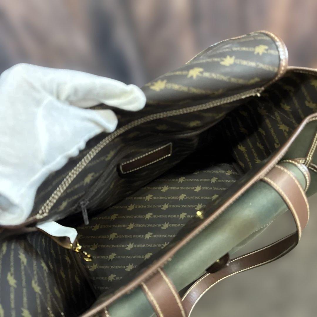 ハンティングワールド サファリトゥデイ トートバッグ マルチポケット