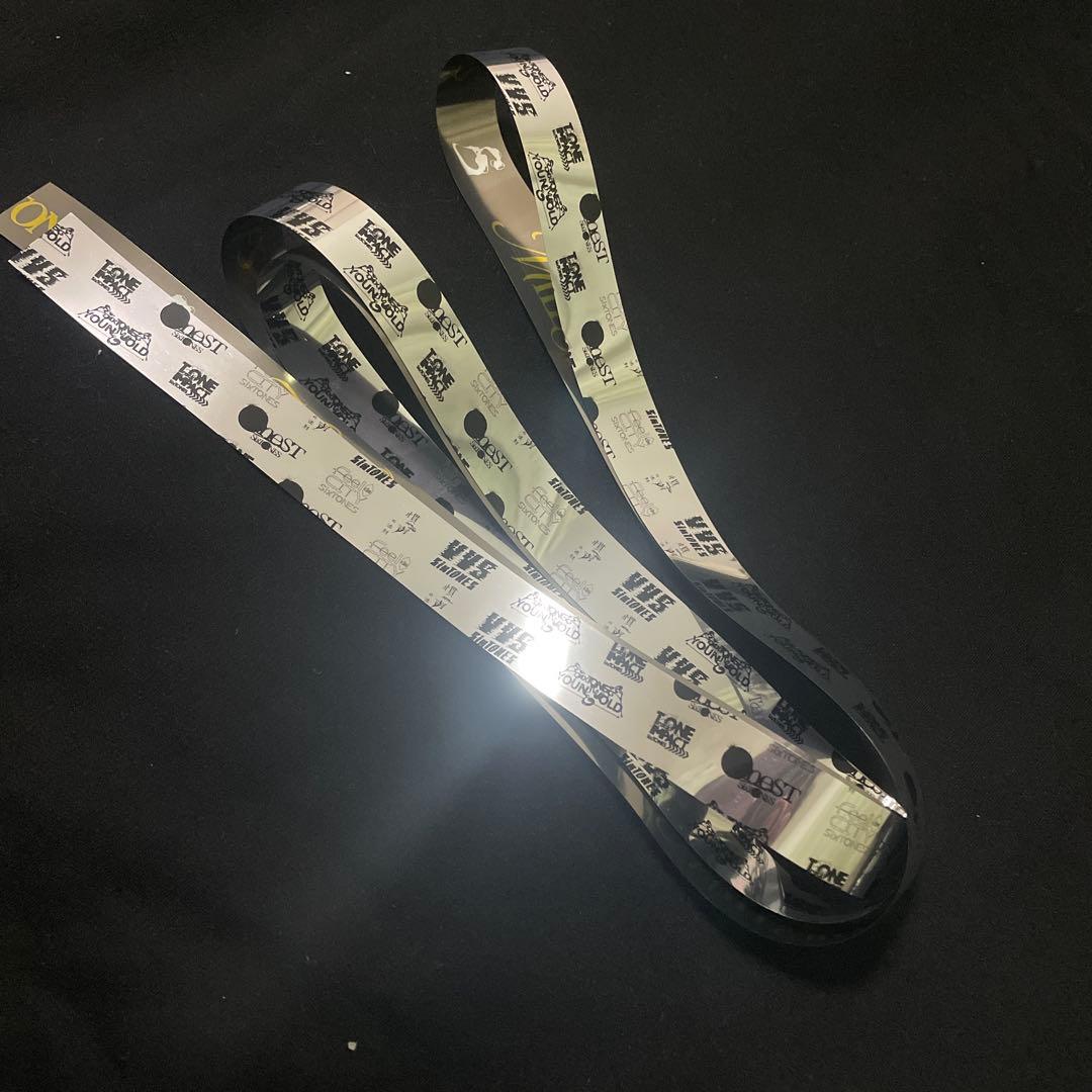 SixTONES MILESixTONES 銀テープ 銀テ フル 1本 - メルカリ