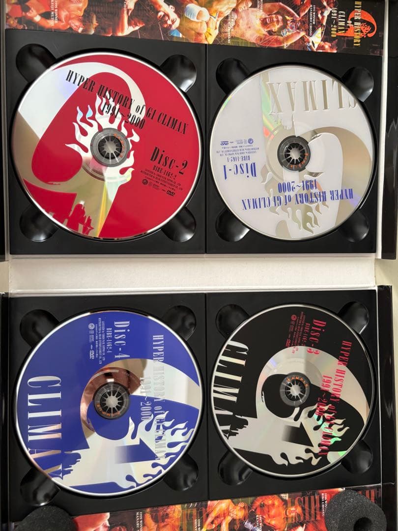 未再生•新日本プロレス公式DVD HYPER HISTORY of CLIMAX 未再生•新日本