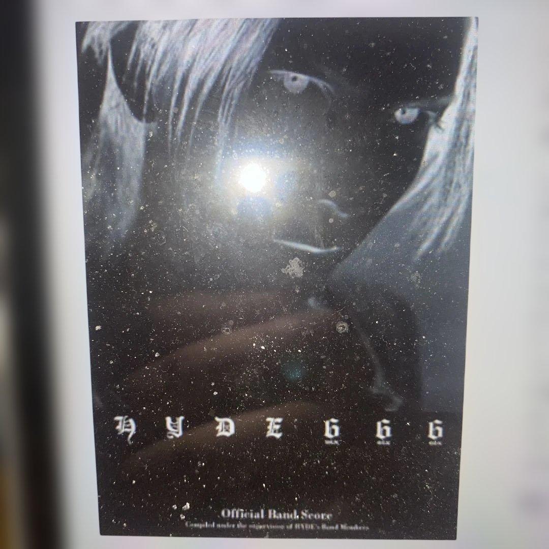 HYDE 666 Official バンドスコア　ラルク オフィシャルバンドスコア HYDE 「666 six six six」 |本 | 通販 | Amazon