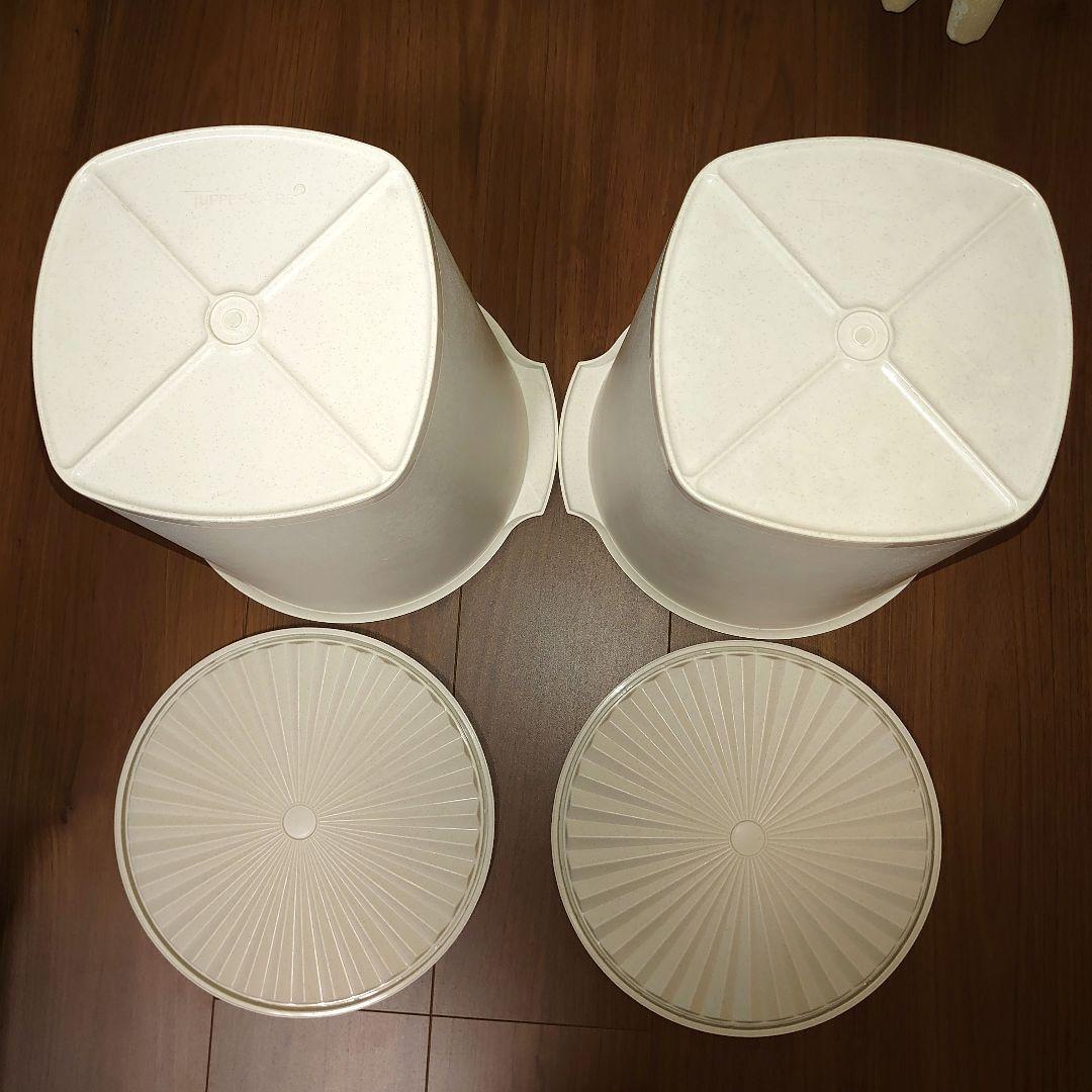 タッパーウェア マキシクイーンデコレーター 11L 2個セット レトロ