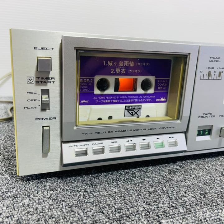 AKAI カセットデッキ GX-F15 - メルカリ