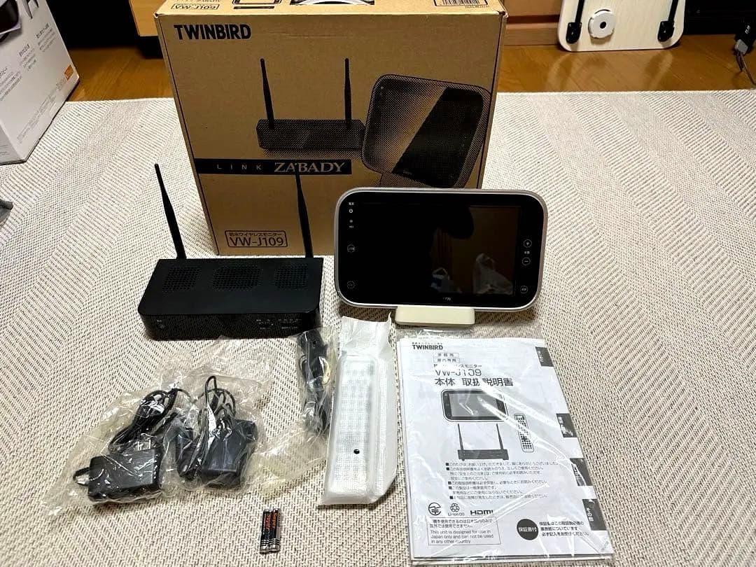 TWINDRD VW-J109 防水ワイヤレスモニター ZABADY VW-J109 防水ワイヤレスモニターLINK ZABADY アフターパーツ
