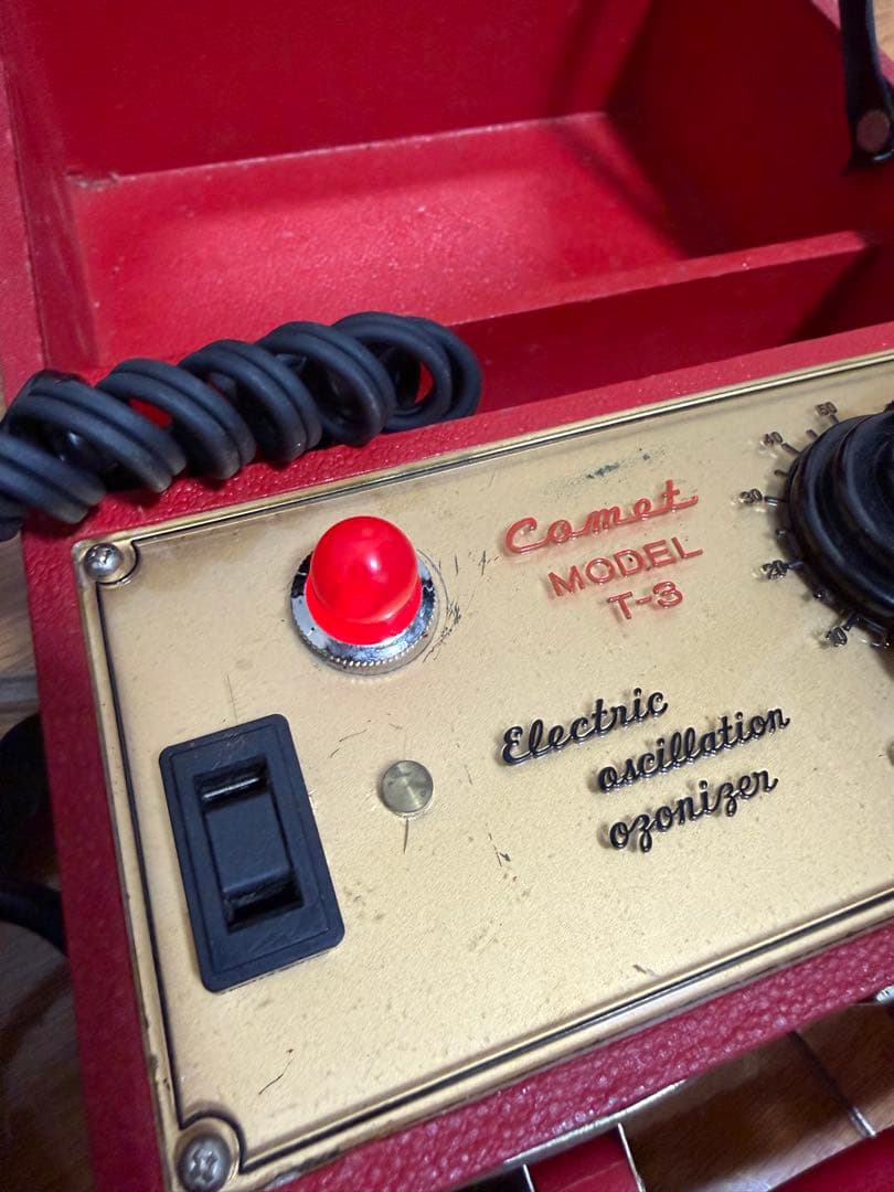 動作確認済み レトロ コメット電機 美顔器 モデル T-3型 激レア - メルカリ