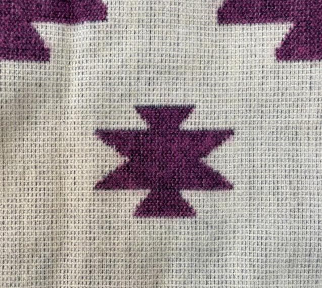 エクアドル アルパカ ブランケット 大判 約220×187 手織り