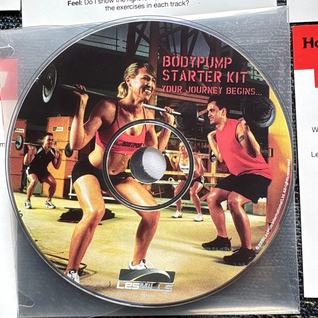 ボディパンプ　スターターキット　DVD