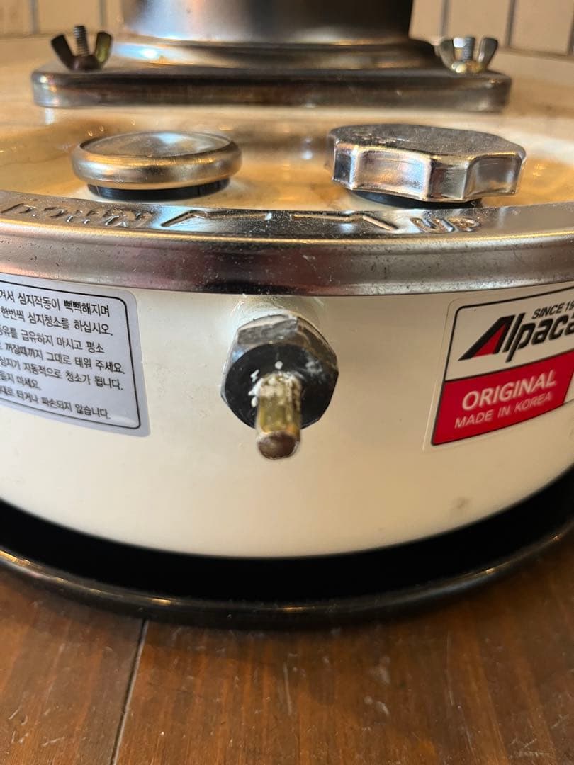 ☆本州の方限定で発送します アルパカストーブ TS-77 ＊ジャンク品