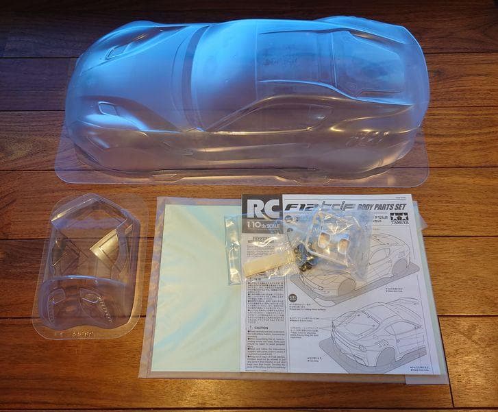 タミヤ ラジコン フェラーリ F12tdf スペアボディ - メルカリ