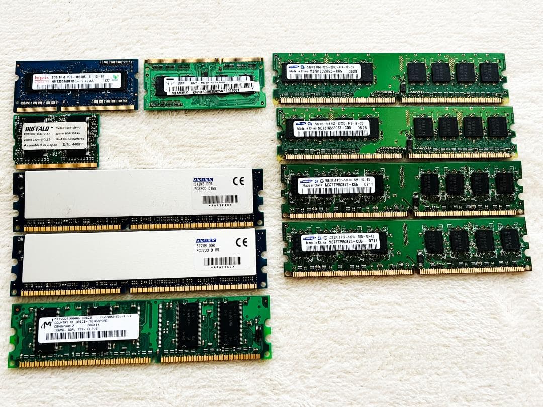 自宅保管品メモリー10枚セット （中古品ジャンク） - メルカリ